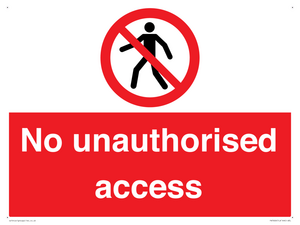 No unauthorised access